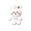 Accesorios de Plástico Blando para Bricolaje Año del Conejo Certificado de Nacimiento del Conejo Accesorios Decorativos Pantuflas Funda para Teléfono Móvil Pegatina para Refrigerador Taza de Agua
