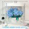 Ensamblaje de Bloques de Construcción DIY Cubo Abrazador de Rosas para Niñas para Expresar Su Confesión, Cumpleaños, Día de San Valentín, Día de San Valentín Chino Caja de Regalo 520