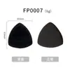 Esponja de Ar para Pó Facial Abacaxi Preto, Uso Úmido e Seco, Esponja Ultra Macia para Pó Solto, Fixador de Maquiagem, Esponja de Maquiagem de Longa Duração Sem Marca