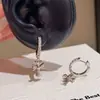 Pendientes de aro vintage transfronterizos, sensación de lujo ligero y alta gama, nuevos pendientes de primavera, exquisitos y elegantes, pendientes para el uso diario del commute