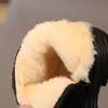 Botas para niña, Botas tipo Martin para niño pequeño, Zapatos para bebé y niños, Impermeables y antideslizantes, Botas de algodón con felpa elegantes para otoño e invierno
