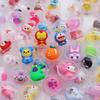 Mini Gashapon Premium 45mm Transparente Máquina de Gashapon de Uma Yuan Boneco Especial para Ponta de Lápis Brinquedo Presente Artesanal