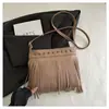 Bolsa de Ombro Grande de Personalidade Estilo Europeu e Americano da Moda Nova Nicho Ins Versátil para Mulheres