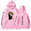 Sudadera con capucha y estampado de Luffy de One Piece de Amazon para hombre, chaqueta deportiva con forro polar