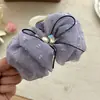 Presilha de Rabo de Cavalo de Primavera Estilo Coreano com Laço Fofo, Novo Modelo 2026, Presilha de Cabelo para Mulheres Adicionar Volume, Acessório de Cabelo