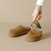 Zapatos Mula de Suela Gruesa Augusden para Mujer, Nuevo Estilo Otoño 2026, Medias Zapatillas Cerradas sin Talón para Uso en Exteriores