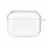 Funda Transparente de PC para Auriculares Bluetooth Apple AirPods Pro Cubierta Protectora para AirPods Funda Dura Airpods4 Paquete Completo