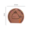 Cubiertas de desagüe de piso al por mayor del fabricante para baños y inodoros, desagües de piso de dibujos animados, a prueba de insectos, eliminadores de olores, para cucarachas y pequeños insectos voladores, de una sola capa personalizada