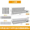 Mesa de Ensalada de Escritorio Gabinete Comercial para Conservar Frescura Gabinete Pequeño de Ensalada Mesa de Cristal para Espolvorear Pizza Vitrina Refrigerada para Postres
