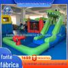 Toboágua inflável interno trampolim escorregador combinado equipamento Amazon explosivo piscina escorregador parque aquático brinquedo