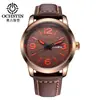 Reloj de Hombre Ochstin/Augusten Marca Calendario Dual 3 Manecillas Movimiento Importado Moda Resistente al Agua Reloj de Cuarzo