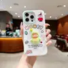 Funda de Teléfono Caricatura Hombre Estrella Dos en Uno Sensación de Piel Mate Adecuada para Iphone1716Promax Funda Protectora Anticaídas
