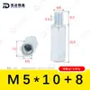 Venta al por mayor del fabricante Espárrago Hexagonal de Hilo Único Acero al Carbono Galvanizado Zinc Blanco Columna de Soporte de Aislamiento Macho-Hembra Hexagonal Columna Hexagonal M3-M8