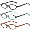 Marco Pequeño Plano Espejo Plano Estilo Cómic Bidimensional Sin Maquillaje Forma Cóncava Rojo Literario Más Vendido Gafas de Running Venta al Por Mayor