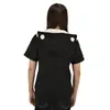 Proyecto Yang Yan Yangyan Lu Ye Shenzai Ropa Sudadera de Manga Corta con Capucha Otoño e Invierno