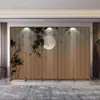 División de pantalla sala de estar entrada está frente a la puerta porche vestíbulo del hotel habitación privada oficina hotel alta gama móvil plegable