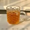Juego Creativo de Vasos de Vidrio Transparente para Sala de Estar del Hogar, Taza de Té Espesa Resistente al Calor, Vaso para Leche