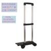Accesorios Carrito de Equipaje Carrito para Bolsa de Golf Material de Aluminio Longitud del Pie Corta Se Puede Presionar Tamaño Plegable Tirar de Mochila Escolar