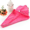 Gorro Secador de Cabello Engrosado Súper Absorbente Microfibra Encaje Fino Toalla Secadora de Cabello Casa Diadema Envolvente para Secar Cabello de Mujer Gorro Absorbente