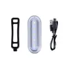 Nova Luz Traseira Colorida Mágica para Bicicleta com Carregamento USB Luz de Bicicleta Luz de Advertência para Viagens Noturnas