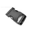 Fabricante 25~51mm Hebilla Negra de Plástico para Mochila Escolar Correa de Ajuste Hebilla de Mochila Hebilla de Apertura Lateral Suministro