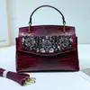 Bolso Tote de Cuero Genuino 2025 Nuevo Estilo de Moda para Madres de Mediana Edad, Elegante Bolso de Hombro Cruzado de Cuero Genuino para Mujeres