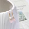 Pendientes de perla de jade Hetian para mujer, verano, largos, finos, temperamento, retro, populares en la red, moda, 2022, nuevos accesorios Hanfu, venta al por mayor