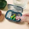 Mini Pastillero Portátil Pequeño de Mano Pastillero de 3 Compartimentos para Mañana, Mediodía y Noche Listo para la Venta