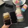 Diadema de Goma Negra para Coleta Alta Lazo para el Cabello para Mujer 2025 Nueva Cuerda para el Cabello de Gama Alta Alta Elasticidad y Duradera Diadema Accesorios para la Cabeza
