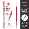 Caneta Gel Deli Ponta Esférica 0.5mm Estudante Refil 0.38mm Caneta para Assinatura de Escritório 1.0 Caneta com Ponta de Mola 0.7