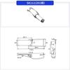 Hebilla de acero inoxidable para caja de herramientas, herrajes para muebles, hebilla para puerta, caja de luz LED, equipo de alimentos, caja de madera, cerradura con resorte