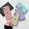 Funda de Teléfono Transparente de Colores Adecuada para iPhone 17 Pro Max, Funda de Color Caramelo para iPhone 16, Funda Protectora para iPhone 15, Funda para iPhone 14, Funda para iPhone 13, Funda para iPhone XS