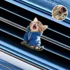 Lindo Clip de Perfume para Ventilación de Coche de Gato Gatito Acrílico Decoración de Coche Accesorio de Interior Adorno de Fragancia