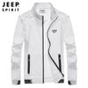 JEEP SPIRIT verano casual moda para hombre cuello alto abrigo delgado para hombre 5201