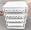 Soporte de Exhibición de Joyería para Celebridades de Internet para Transmisión en Vivo, Soporte de Exhibición de Aretes Giratorio Automático Manual y Eléctrico, Acrílico, Estilo Neutro