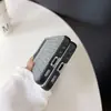 Capa de celular fashion trançada para Samsung Z FLIP5 cor sólida simples adequada para Z FLIP4/3