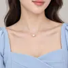 Colar Feminino Novo Corrente Clavícula Pearl High Sense de Nicho Luxo Leve Celebridade Cyber Explosões Colar Pingente de Joia Atacado