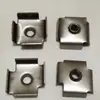Tuerca de inserción para tubo cuadrado de chapa metálica conector de soldadura interior de tubo pieza dentada de rosca interior acero inoxidable manguito interior de tubo redondo rosca tuerca empotrada