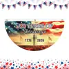 Bandera Commemorativa del 250 Aniversario de EE. UU. de Amazon para Cruce de Fronteras, Decoración del Día de la Independencia, Bandera de Exterior de Tres Capas Doble Cara, Personalización