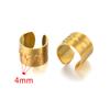 Soporte de anillo de acero inoxidable titanio cóncavo acero ins bandeja estilo DIY joyería joyería tiempo gema en blanco bandeja