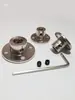 Acoplamento de flange rígido / 4/5/6/7/8/10/11/12mm flange guia eixo óptico suporte de eixo