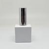Esmalte em gel preto e branco em estoque de fábrica, frasco vazio com divisão de 15ml a 11ml, frasco de vidro com capacidade múltipla para esmalte