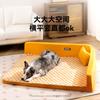 Caseta para Perros Sofá Acolchado de Bloques de Color Caseta para Mascotas Engrosada y Cálida Cama para Perro Mediano y Grande Teddy Golden Retriever Adecuada para Todas las Estaciones