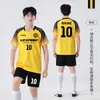 Conjunto de Uniforme de Futebol para Homens e Mulheres, Uniformes de Time Personalizados para Crianças, Camisas de Futebol de Manga Curta de Secagem Rápida para a Copa do Mundo de 2026