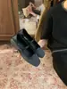 Nuevos zapatos planos Mary Jane con estampado de leopardo estilo francés 2026, zapatos de una sola pieza para mujer con suela simple y plana y una sola tira, versátiles y fáciles de combinar
