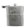 Atacado portátil ao ar livre aço inoxidável hip flask engrossado 7 oz aço inoxidável vinho suprimentos europeus e americanos ao ar livre