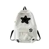 Mochila Escolar Nueva Estrella Ins Mochila para Estudiante de Secundaria Gran Capacidad Bolsa de Viaje Mochila Casual Multifuncional