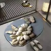 Alfombrilla de baño de mariposa más vendida, alfombrilla de pie absorbente de agua para la entrada del baño, antideslizante, resistente a la suciedad, resistente al desgaste, alfombrilla de suelo de tierra de diatomeas para uso doméstico