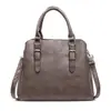 Processamento e Personalização de Bolsas Simples de Couro Macio, Grande Capacidade, Nova Moda Bolsa de Ombro Único Transversal, Bolsa Feminina, Bolsa para Passeio