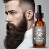 Sumax Exportación Transfronteriza se Especializa en Suministrar Aceite para Barba de Aceite de Ricino Negro en Botellas Marrones de 30ml con Empaque en Inglés